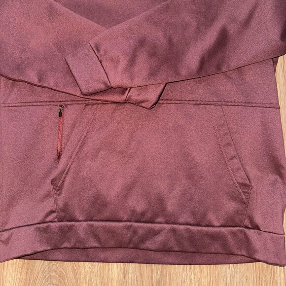 Nike Maroon Dri-Fit Hoodie (Large) - Picture 4 of 6